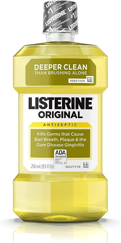 Photo 1 of Listerine Original 250 mL (Pack of 32)
