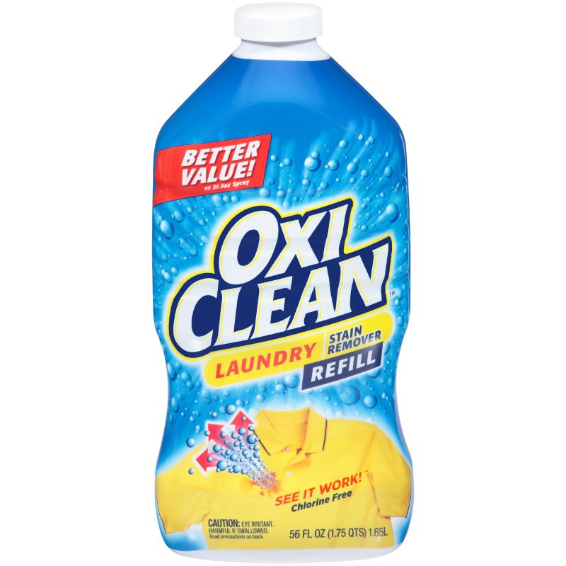 Photo 2 of Clean-Up All Purpose Cleaner with Bleach, Spray Bottle Original, Clorox Clean-up All Purpose Cleaner with Bleach Fresh Scent Spray Bottle, 32 Fl. Oz., 32 FZ, OxiClean Max Force Laundry Stain Remover, Original, 12 Oz. (5703700070) | Quill

