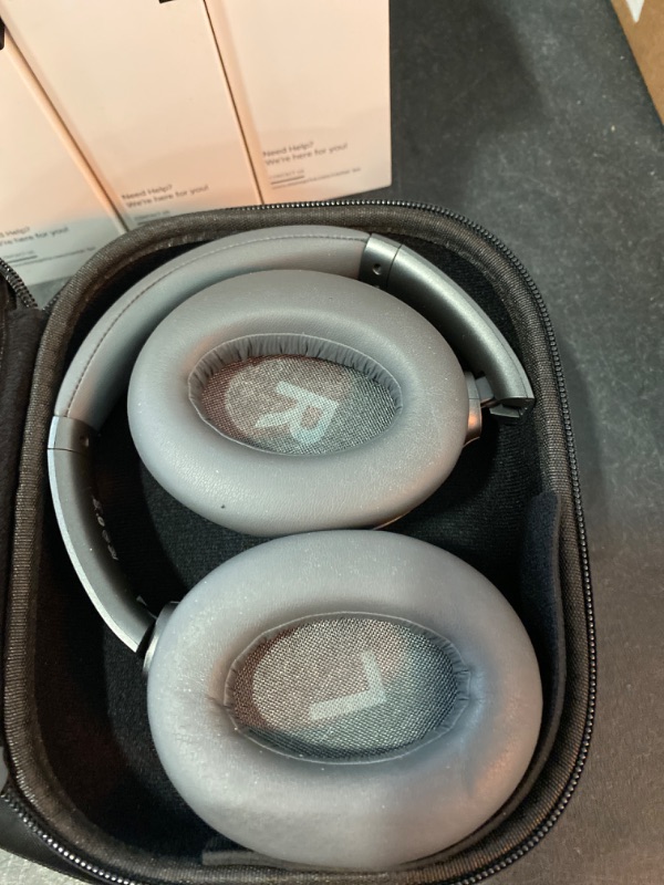 Photo 5 of Monoprice BT-600ANC Over Ear Headphones - Bluetooth 5, Active Noise Cancelling (ANC) Qualcomm aptX HD Audio, AAC, Touch Controls, Ambient Mode, 40 Hour Playtime, Carrying Case, Multi-Pairing