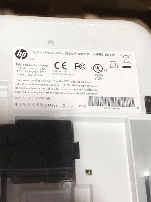 Photo 3 of HP DeskJet 4155e Wireless Color All-in-One Printer & 67XL Tri-Color High-Yield Ink Cartridge | 3YM58AN & 67XL Black High-Yield Ink Cartridge | 3YM57AN Printer + Tri-color Ink + Black Ink