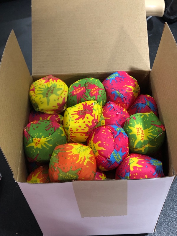 Photo 1 of 2 Inch Mini Water Absorbent Ball Water Balls Beach Ball Pool Party Favors Colorful Pool Party Supplies Pool Balls for Swimming Pool Water Party Supplies for Kids Outdoor Water Activities
