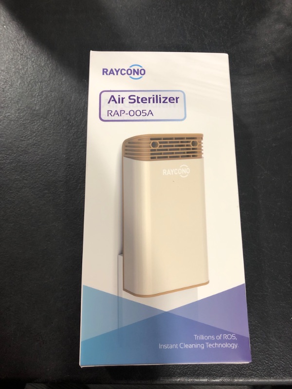 Photo 2 of Raycono Pluggable Small Air Purifier, Small Room Wall Air Sanitizer for Pets, Office, Kitchen, Ozone Free, Removal of Odors, Dust, Portable Mini Air Cleaner
