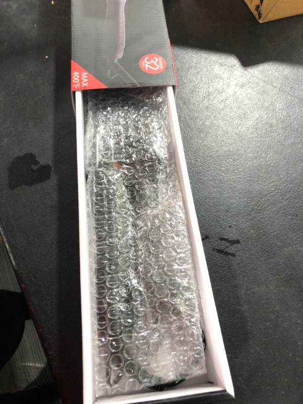 Photo 1 of 1-Inch Ceramic Negative Ion Curling Iron Long-Lasting Styling Quick to Heat Up Simple to Use Bionic Wavy Hair Home Travel Hair Salon Adjustable Temperature
