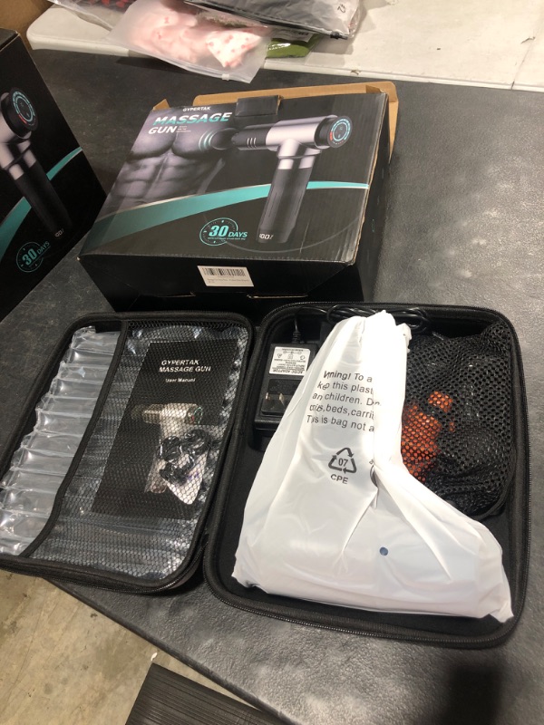 Photo 1 of Massage Gun, Upgrade Percussion Muscle Massage Gun for Athletes, Handheld Deep Tissue Massager, Fathers Day and Mothers Day Gifts for Women, Men