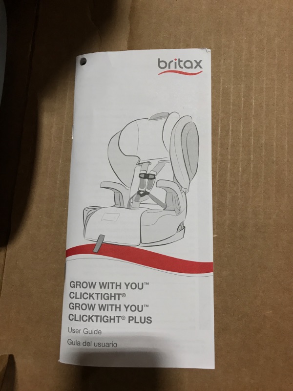 Photo 2 of Britax Grow with You ClickTight Harness-2-Booster Car Seat, Cool Flow Gray
