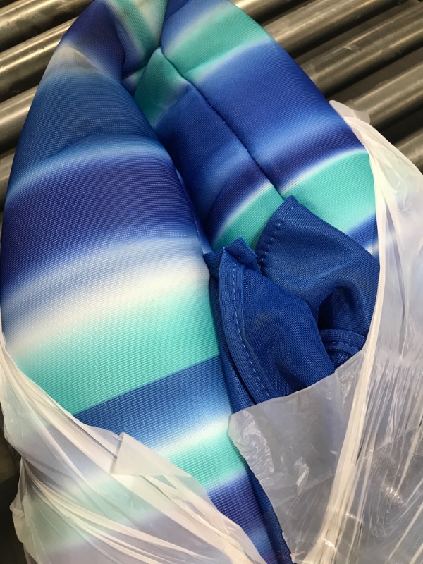 Photo 3 of Big Joe Noodle Sling, Blurred Blue & Mesh Pool Noodle