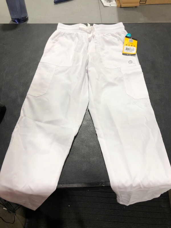 Photo 1 of 2XS WHITE WOMENS SCRUB PANTS