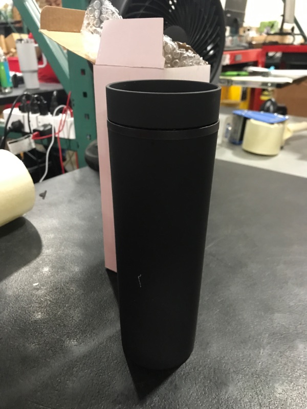 Photo 2 of 16 oz TUMBLERS WITH LID AND STRAW (BLACK)