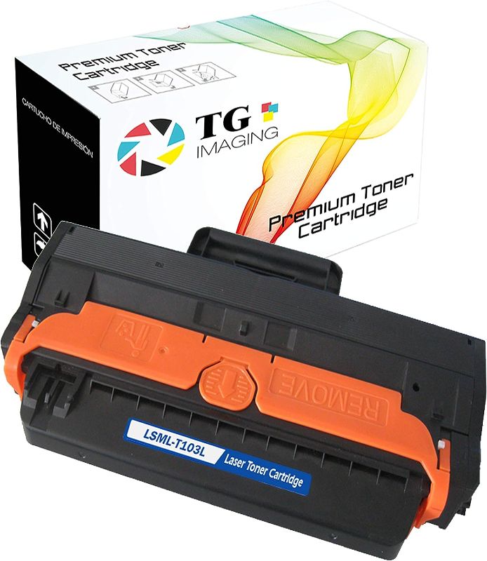 Photo 1 of (Single Pack) TG Imaging (3,500 Pages) Compatible MLT-D103L Toner Cartridge Replacement for Samsung MLT-D103L ML-2955 ML-2950 SCX-4729 Printer (Super High Yield) 