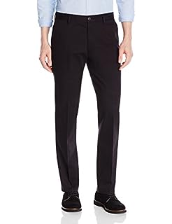 Photo 1 of Amazon Brand - Goodthreads Men's Straight-Fit Wrinkle-Free Comfort Stretch Dress Chino Pant, Black, 34W x 34L