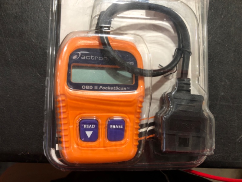 Photo 2 of Actron CP9125 C PocketScan Code Reader for 1996 and Newer Vehicles - Orange