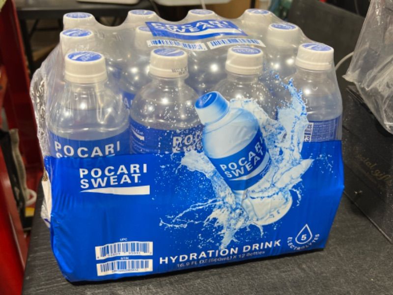 Photo 2 of Pocari Sweat PET Bottles - The Water and Electrolytes that Your Body Needs, Japans Favorite Hydration Drink, Now in the USA, Clear, 500 ml, 12 Pack 16.9 Ounce (Pack of 12) EXP 9/2023