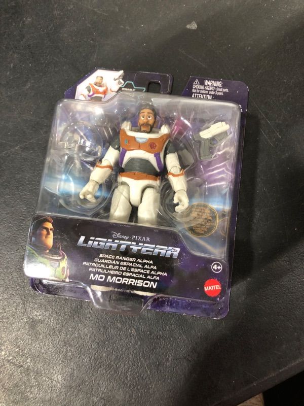 Photo 3 of Disney Pixar Lightyear Space Ranger Alpha Mo Morrison Authentic Action Figure 5 Inch Scale witth 14 Posable Joints, Movie Collectible 4 Years & Up