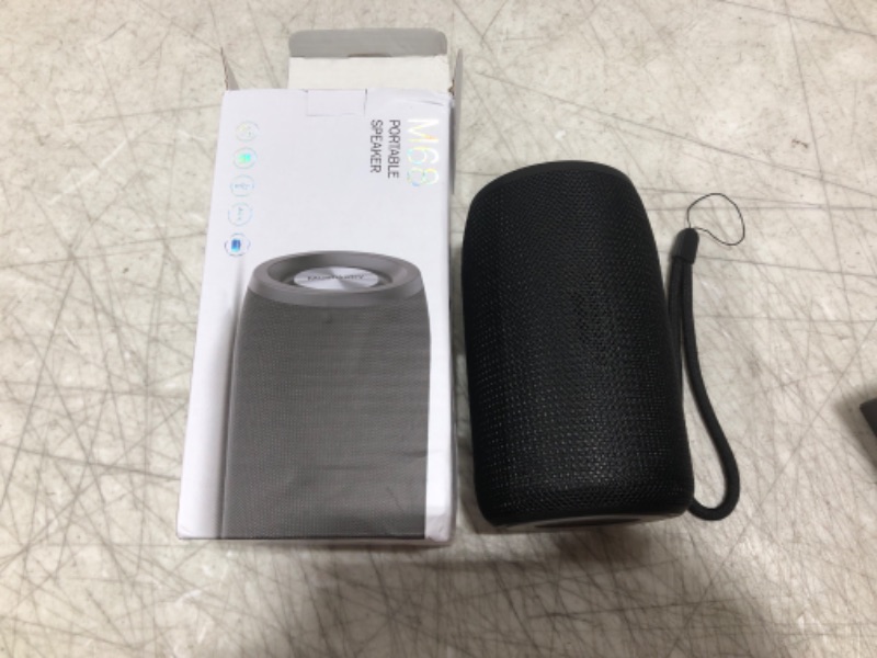 Photo 2 of Bluetooth Speakers,MusiBaby Speaker,Outdoor, Portable,Waterproof,Wireless Speaker,Dual Pairing, Bluetooth 5.0,Loud Stereo,Booming Bass,1500 Mins Playtime for Home,Party (Black, M68)