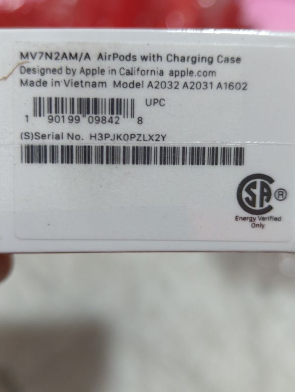 Photo 1 of "FACTORY SEALED"
AirPods with Charging Case