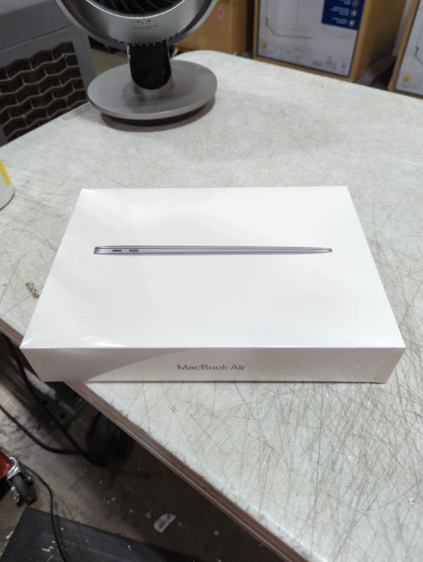 Photo 2 of "FACTORY SEALED"
Apple 2020 MacBook Air Laptop M1 Chip, 13" Retina Display, 8GB RAM, 256GB SSD Storage, Backlit Keyboard, FaceTime HD Camera, Touch ID. Works with iPhone/iPad; Space Gray 256GB Space Gray