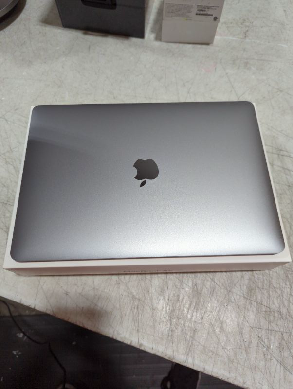 Photo 8 of "FACTORY SEALED"
Apple 2020 MacBook Air Laptop M1 Chip, 13" Retina Display, 8GB RAM, 256GB SSD Storage, Backlit Keyboard, FaceTime HD Camera, Touch ID. Works with iPhone/iPad; Space Gray 256GB Space Gray