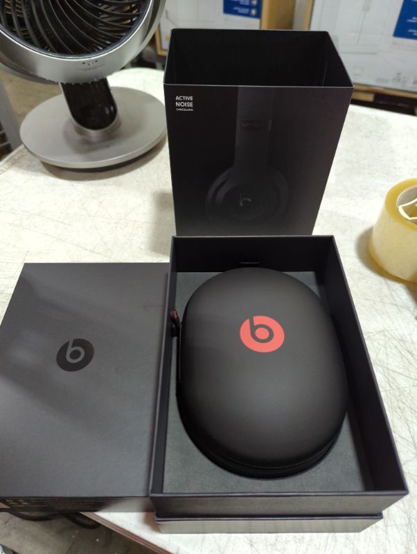 Photo 3 of "FACTORY SEALED"
Beats Studio3 Wireless Noise Cancelling Over-Ear Headphones - Apple W1 Headphone Chip, Class 1 Bluetooth, 22 Hours of Listening Time, Built-in Microphone - Matte Black (Latest Model) Matte Black Studio3