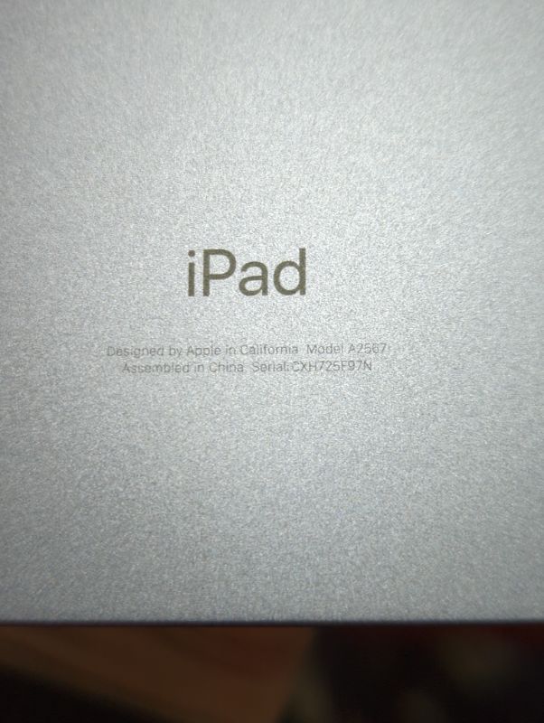 Photo 10 of "FACTORY SEALED"
Apple iPad Mini (6th Generation): with A15 Bionic chip, 8.3-inch Liquid Retina Display, 256GB, Wi-Fi 6, 12MP front/12MP Back Camera, Touch ID, All-Day Battery Life – Purple WiFi Purple 256GB