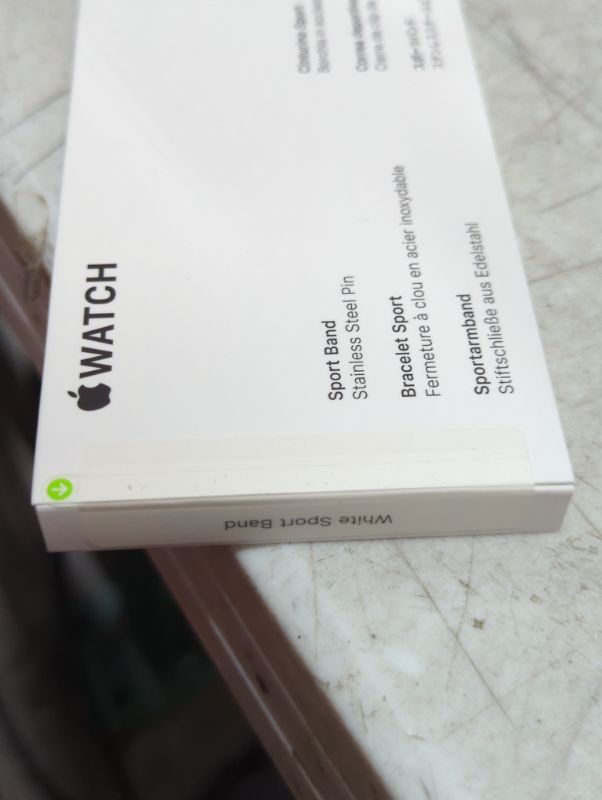 Photo 11 of "FACTORY SEALED"
Apple Watch SE (2nd Gen) [GPS 40mm] Smart Watch w/Silver Aluminum Case & White Sport Band - S/M. Fitness & Sleep Tracker, Crash Detection, Heart Rate Monitor, Retina Display, Water Resistant Silver Aluminium Case with White Sport Band 40m