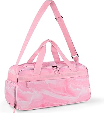 Photo 1 of Choco Mocha Girls Duffle Bag for Teen Travel Overnight Bag for Kids 