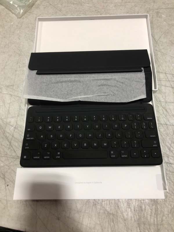 Photo 2 of Apple Smart Keyboard: iPad Keyboard and case for iPad Pro 10.5-inch, iPad Air (3rd Generation), and iPad (7th, 8th, and 9th Generation), Comfortable Typing Experience, US English - Black US English Charcoal