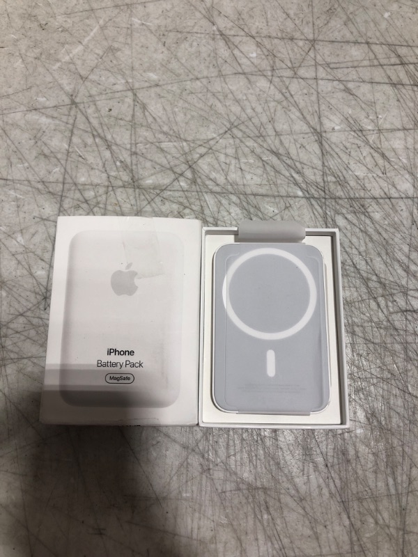 Photo 2 of Apple MagSafe Battery Pack - Portable Charger with Fast Charging Capability, Power Bank Compatible with iPhone