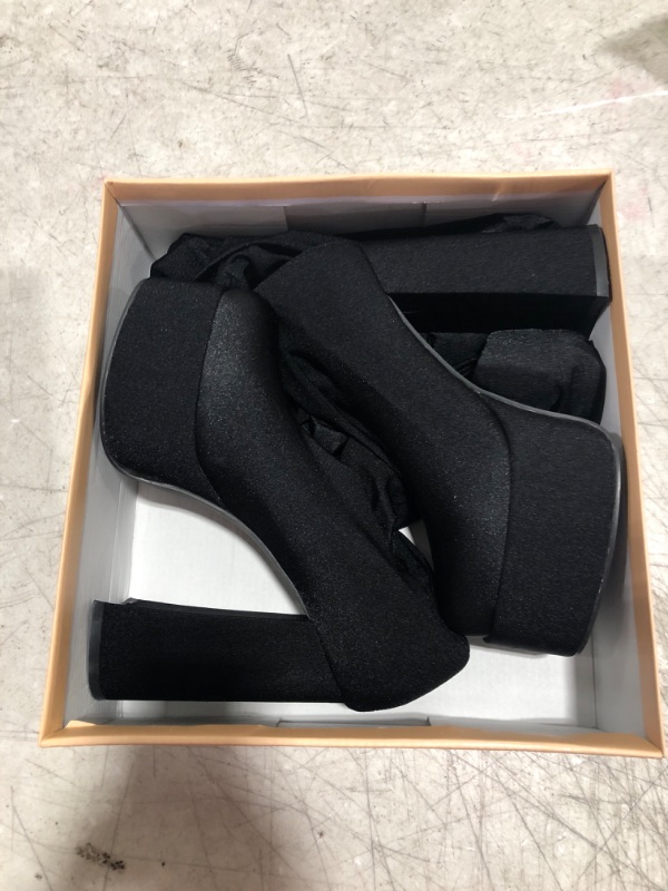 Photo 1 of  Black Platform Shoes - Womens Size 7.5 