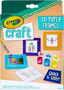 Photo 1 of Craft 3D Paper Frames, Multi 