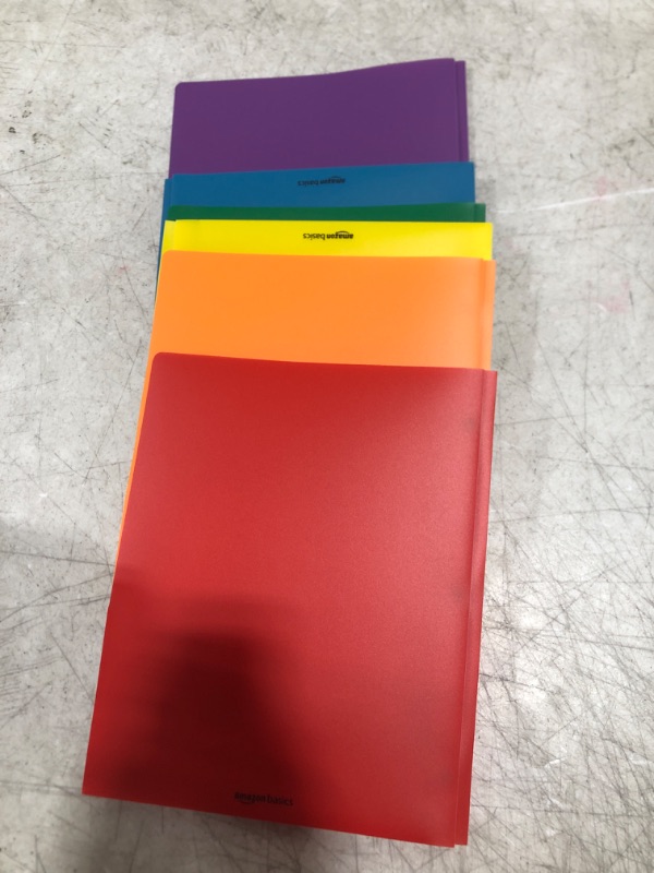 Photo 1 of 6 Multi-Colored Folders 