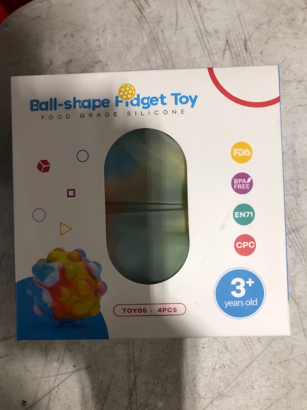 Photo 1 of Ball Shaped Fidget Toy - 3+ YRS Old 