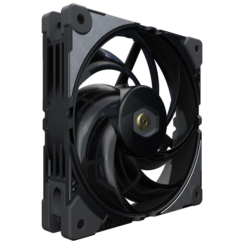 Photo 1 of Cooler Master MasterFan SF120M Premium Fan, Inter-Link Fan Blade, 120mm PWM Control, Industrial Material, Anti-Vibration Motor for PC Case, Liquid and Air Cooler (MFZ-B2NN-20NPK-R1)
