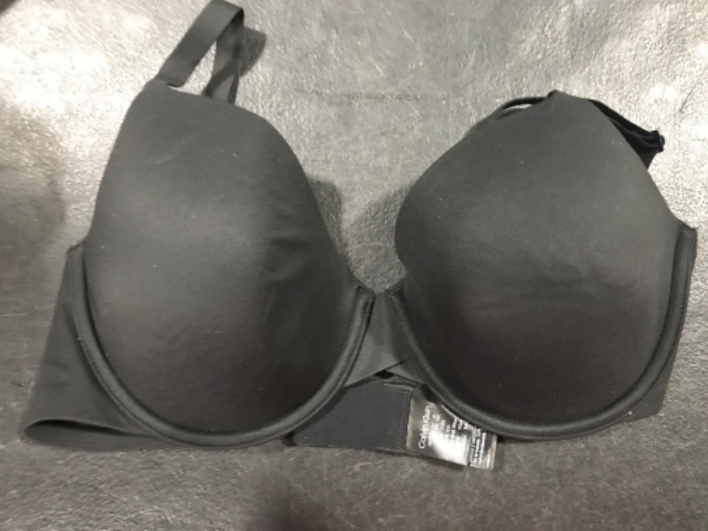 Photo 1 of Calvin Klein Women's Perfectly Fit Lightly Lined T-Shirt Bra with Memory Touch 36C Black