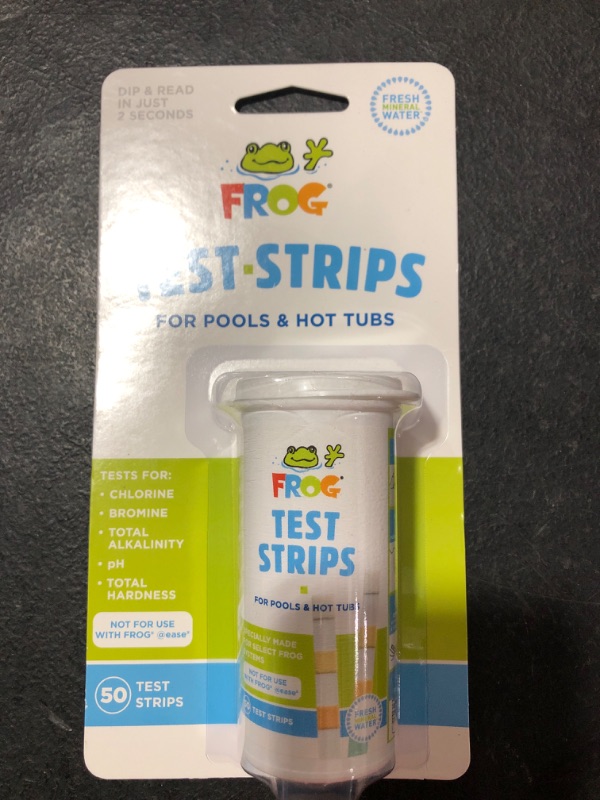 Photo 2 of  FROG Test Strips, Quick and Easy Sanitizer + Test Strips