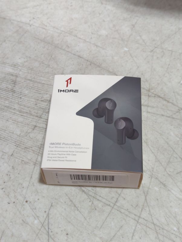 Photo 2 of Limited-time deal: 1MORE PistonBuds Bluetooth Headphone 5.0 with 4 Built-in Mics ENC for Clear Call, True Wireless Earbuds,IPX4, 20H Playtime, HiFi Stereo in-Ear Deep Bass Headset 