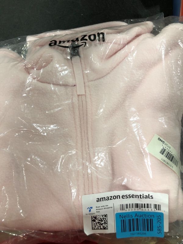 Photo 2 of Amazon Essentials Girls and Toddlers' Polar Fleece Full-Zip Mock Jacket 
