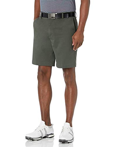 Photo 1 of Amazon Essentials Men's Classic-Fit Stretch Golf Short (Available in Big & Tall) Polyester Blend Olive 38
