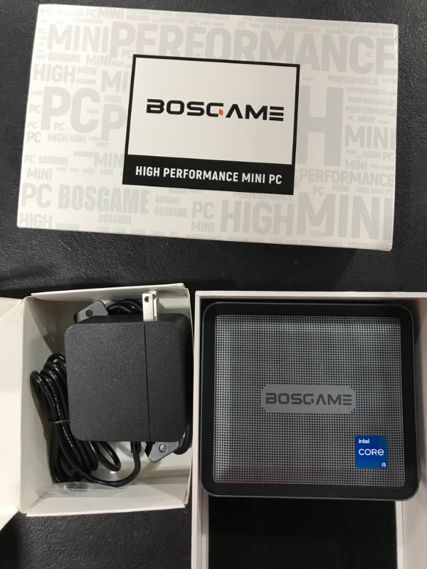 Photo 2 of BOSGAME Intel i5-1135G7 Mini PC 16GB DDR4+512GB SSD Mini Computers Support 4K,Triple Display,BT 5.2/WiFi 6 Intel i5 1135G7 16GB+512GB