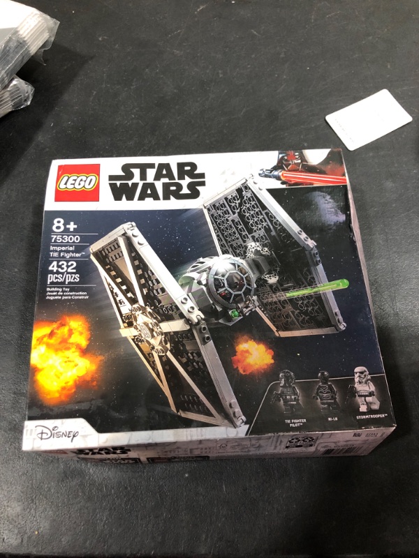 Photo 2 of LEGO Star Wars Imperial TIE Fighter 75300 Building Toy Set for Kids, Boys, and Girls Ages 8+ (432 Pieces)