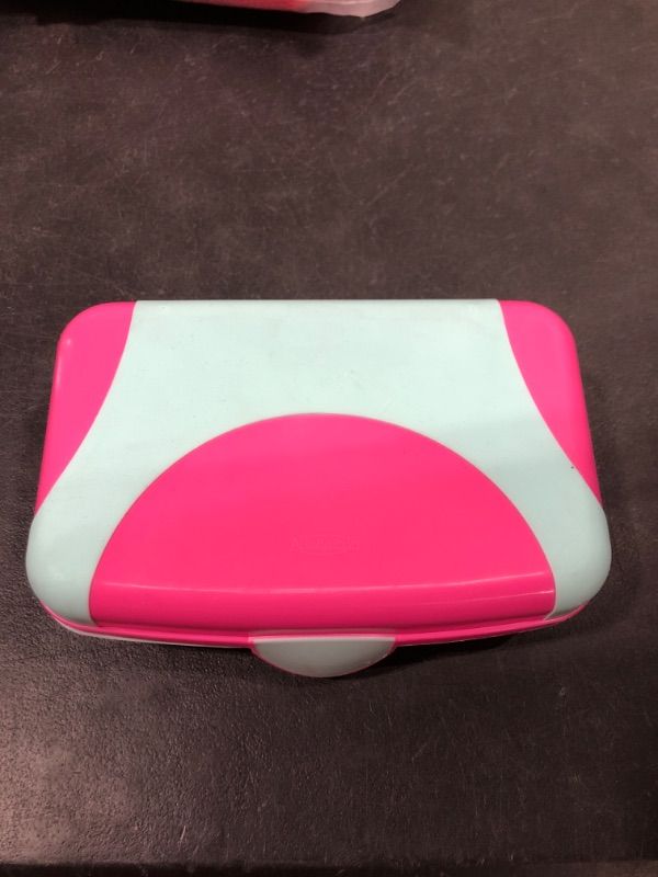 Photo 2 of It's Academic Hard Pencil Case Pink & Blue, 1-Pack