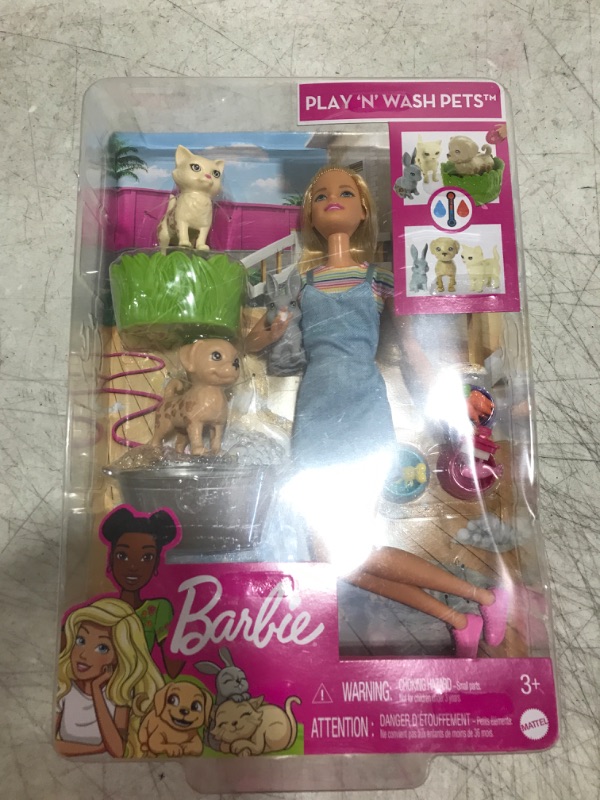 Photo 1 of Barbie - Play & Wash Pets 