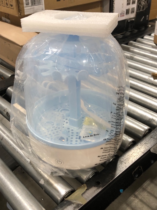 Photo 2 of Bottle Sterilizer, Little Bo Baby Bottle Electric Steam Sterilizer, Steam Sterilization for Baby Bottles, Highest Capacity, Any Brand Universal Fit