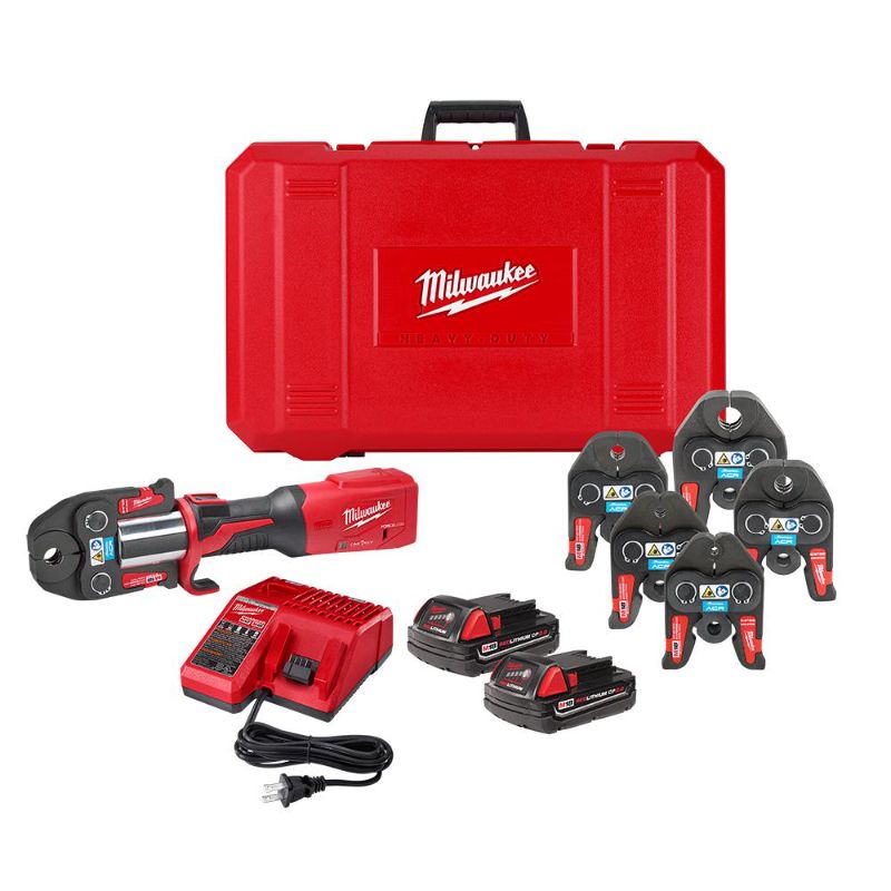 Photo 1 of *Missing Tools* Milwaukee 2922-22M M18 FORCE LOGIC Press Tool with ONE-KEY 2.0Ah Kit
