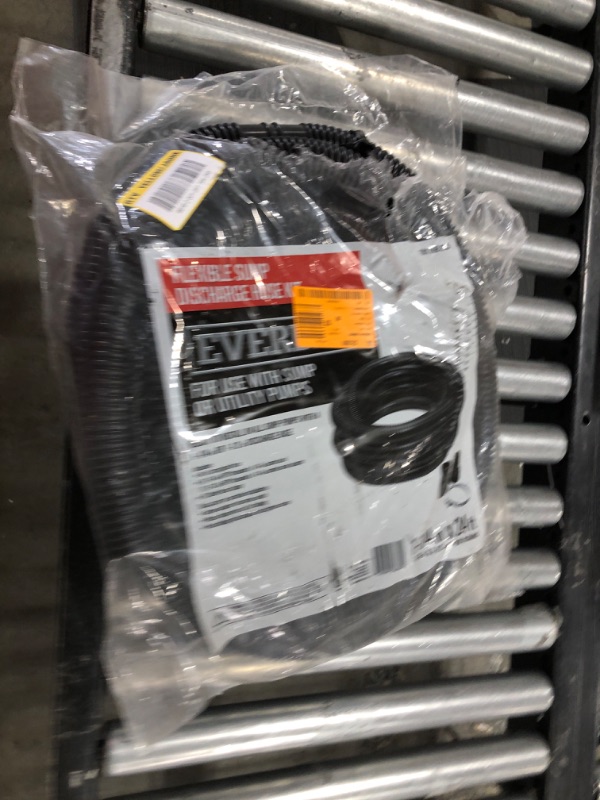 Photo 1 of 1-1/4 in. x 24 ft. Sump Pump Discharge Hose Kit
