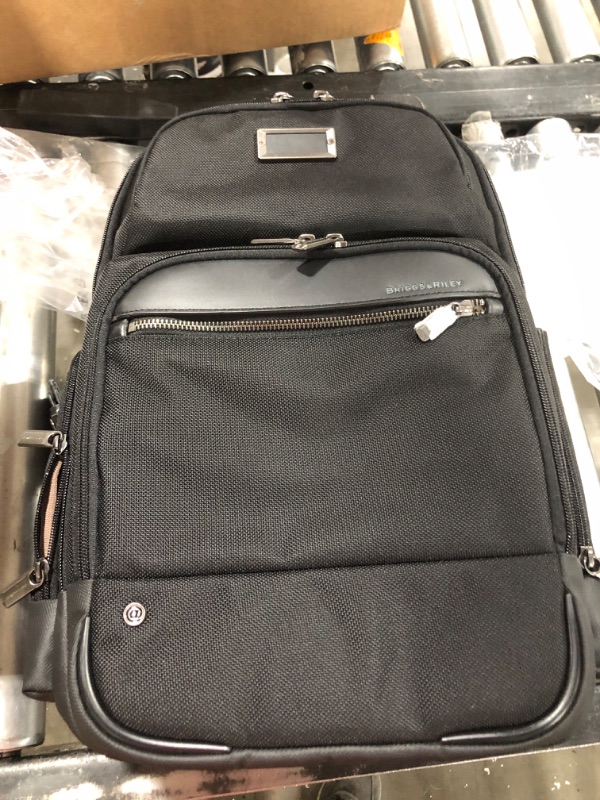 Photo 2 of Briggs & Riley @Work Medium Cargo Backpack, Black Medium Cargo Backpack Black