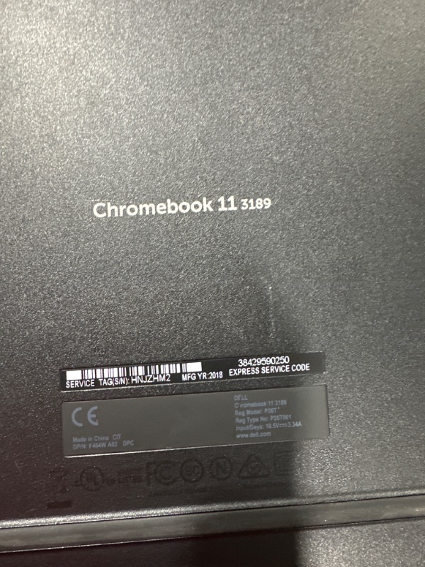 Photo 2 of 2021 Dell 11.6-inch Convertible 2-in-1 Touchscreen Chromebook, Intel Celeron Processor Up to 2.48GHz, 4GB Ram 16GB SSD, HDMI, Chrome OS (Touchscreen) (Renewed)