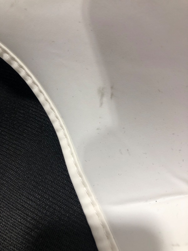 Photo 1 of  Tesla Model 3 Front Seat Covers White Car Seat Covers for Tesla Model 3 2023 2022-2017 Car Interior Cover(White-Organosilicon,Model 3(Front Seat Kit)) model 3(front seat kit) White Organosilicon
