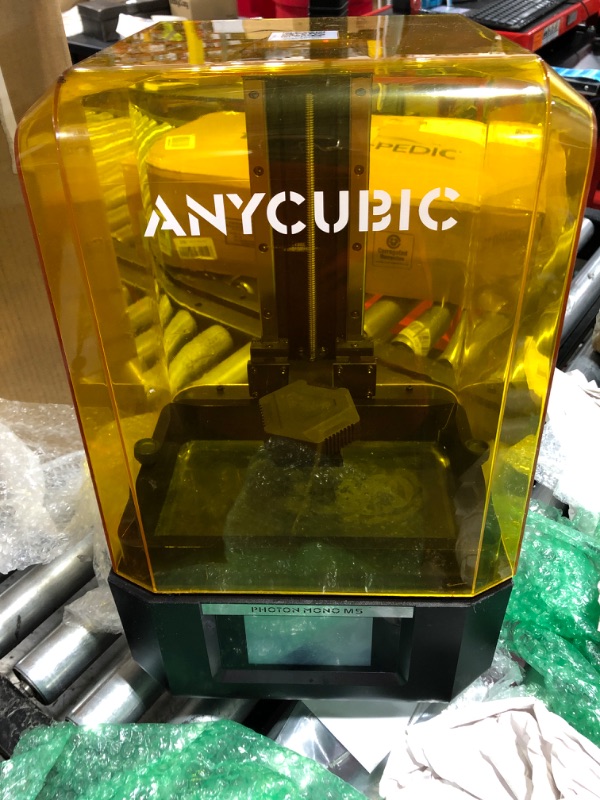 Photo 2 of *for parts only* ANYCUBIC Photon Mono M5, 12K Resin 3D Printer with 10.1'' HD Monochrome Screen, Anycubic APP Online Control, Upgraded Slicer Software, Printing Size of 7.87'' x 8.58'' x 4.84''