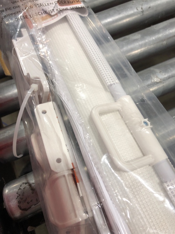 Photo 1 of 140 Inch Extra Long Baby Gates for Large Openings Outdoor Retractable Baby Gate Long Baby Gates Indoor Extra Long Dog Gates for Doorway Extra Wide Baby Gates Extra Large Baby Gates Extra-long Pet Gate White 140" Wide
