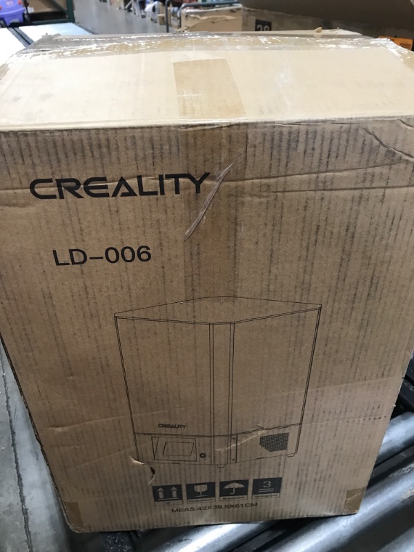 Photo 4 of Creality Resin 3D Printer LD-006 8.9 Inch Ultra 4K Monochrome LCD Upgraded UV Resin Photocuring Printer with Fast and Precise Printing Print Size of 7.55×4.72×9.84 Inch